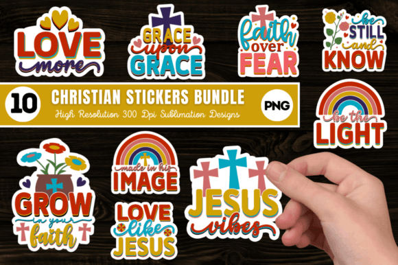 Download Christian Printable Sticker Bundle - Printable Collection