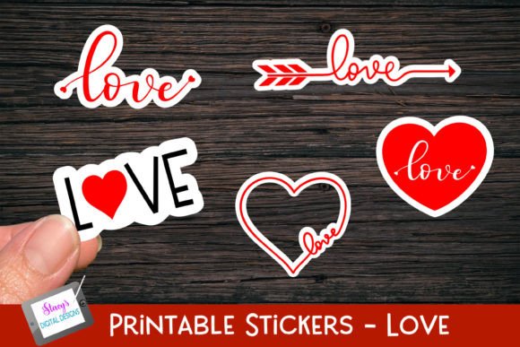 Download Printable Love Stickers - Stickers Collection