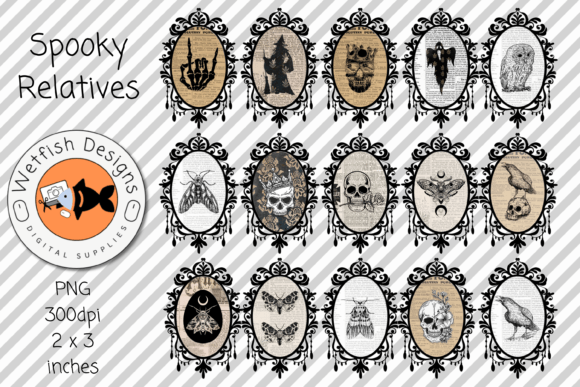 Download Spooky Halloween PNG Stickers - Stickers Collection
