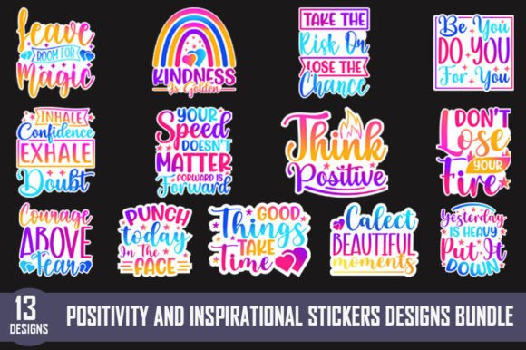 Download Positivity and Inspirational Stickers - Stickers Collection