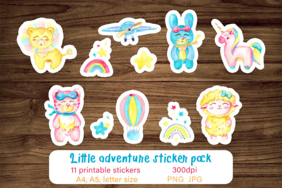 Download Printable Stickers for Kids Cartoon Png - Stickers Collection