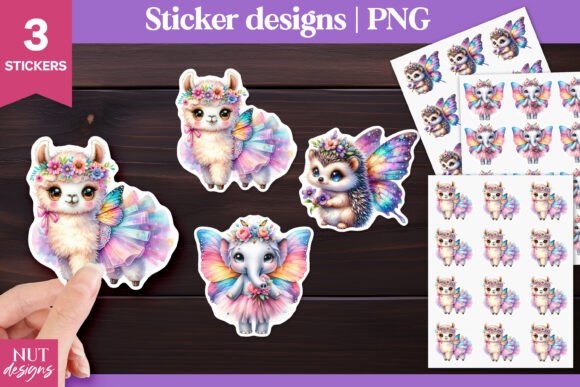 Download Stickers for Children Baby Animals Fairy - Stickers Collection
