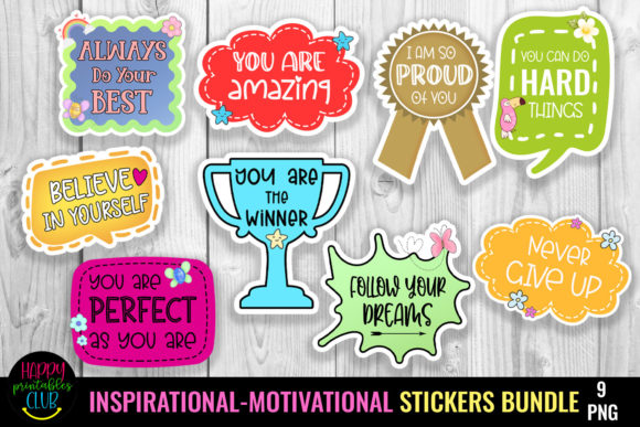 Download Inspirational Motivational Stickers - Stickers Collection