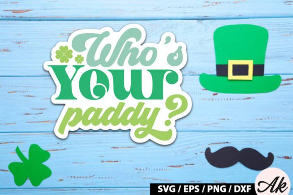Download Who's Your Paddy Retro Stickers - Stickers Collection