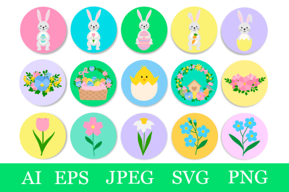 Download Easter Stickers. Bunny Stickers PNG - Stickers Collection