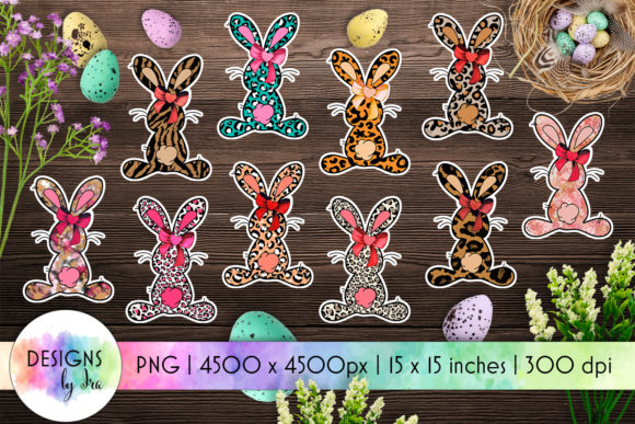 Download Easter Bunny Stickers Set of 10 - Stickers Collection