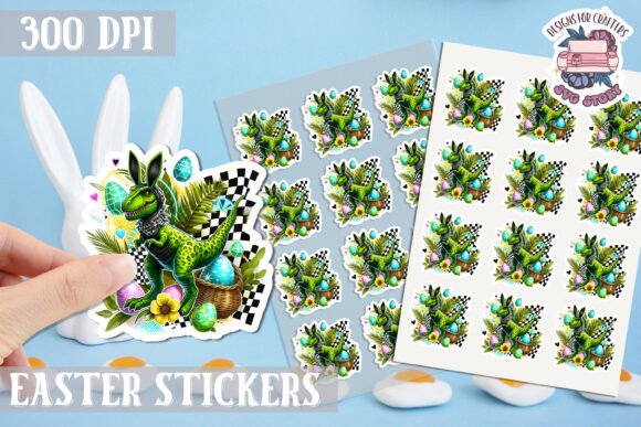 Download Easter Bunny Kids Stickers Sheet - Stickers Collection