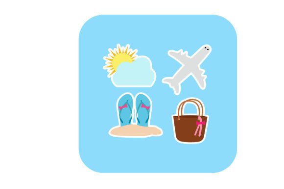 Download Summer Sticker Bundle Icon - Summer sticker bundle Collection