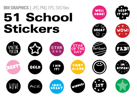 Download School Stickers Pack | over 50 Stickers - Stickers Collection