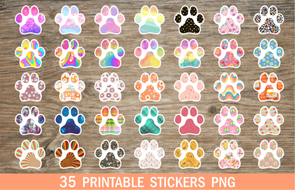 Download Paw Stickers Png Dog Stickers Printable - Stickers Collection