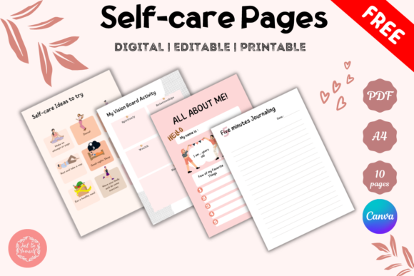 Download FREE Self Care Pages Printable PDF - Printable Collection