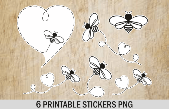 Download Honey Bee Sticker Png Printable Stickers - Stickers Collection